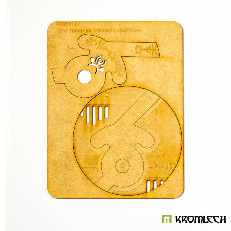 KROMLECH Nekropolis 80mm Round Base Topper