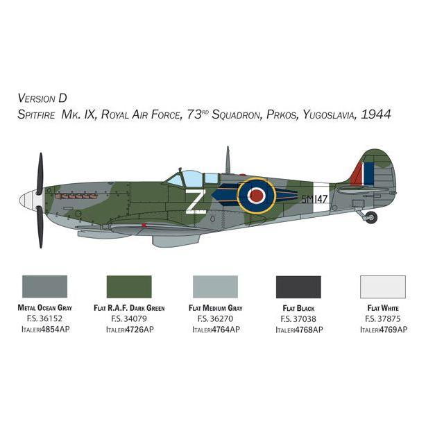 ITALERI 1/48 Spitfire Mk. IX