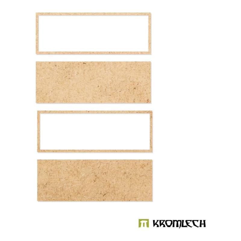 KROMLECH Old Monstrous Infantry 3x1 Square Base Movement Trays (2)