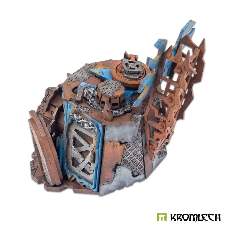 KROMLECH Orc Deffstomper Head with Eye-Poppa Gun