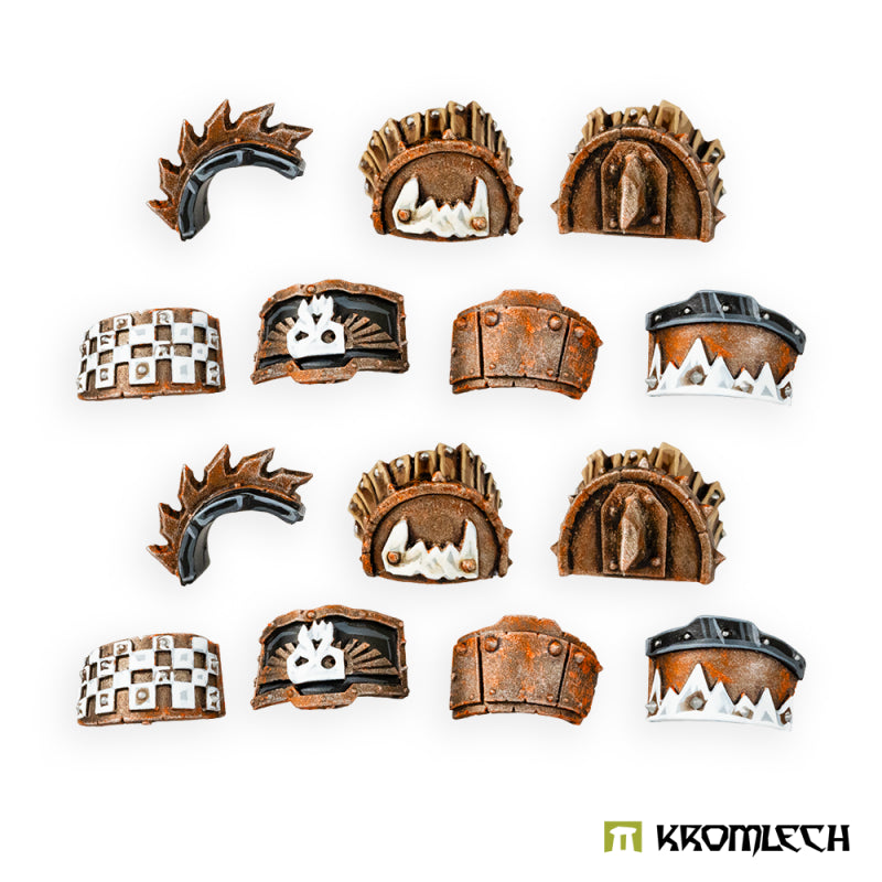 KROMLECH Orc Greatcoat Boss Shoulder Pads