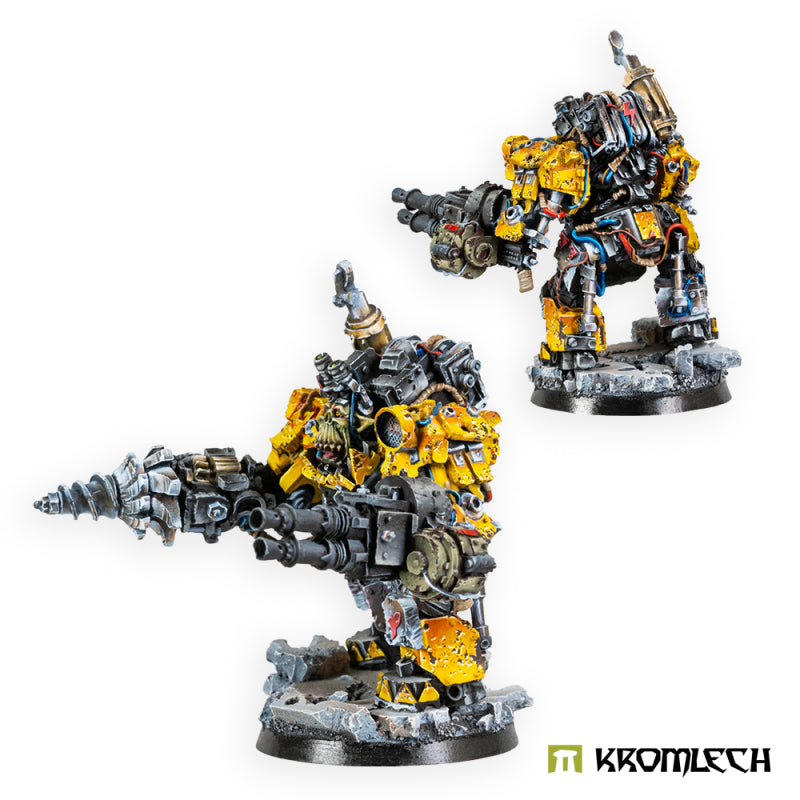 KROMLECH Orc Juggernauts Mecha-Armour Kill Squad