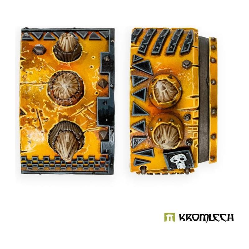 KROMLECH Orc Moon Krumpanaut Large Shoulder Pads (2)
