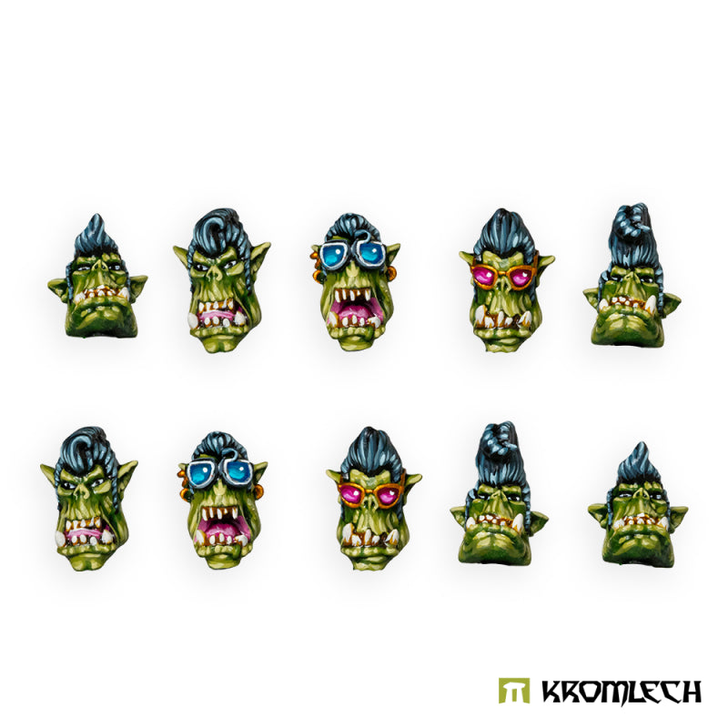 KROMLECH Orc Orkabilly Heads