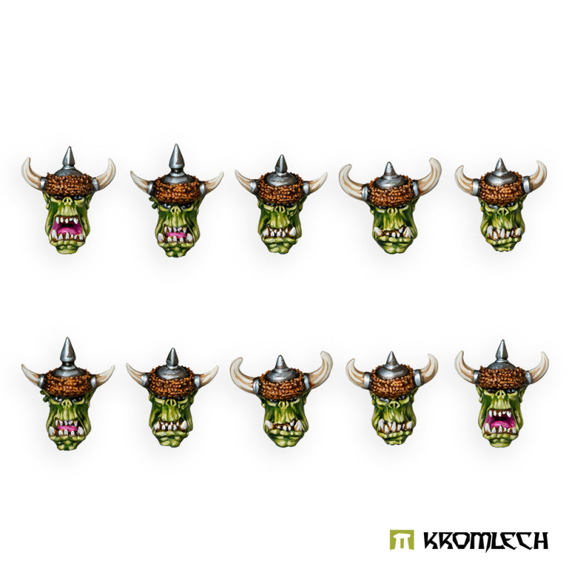 KROMLECH Orc Raider Heads