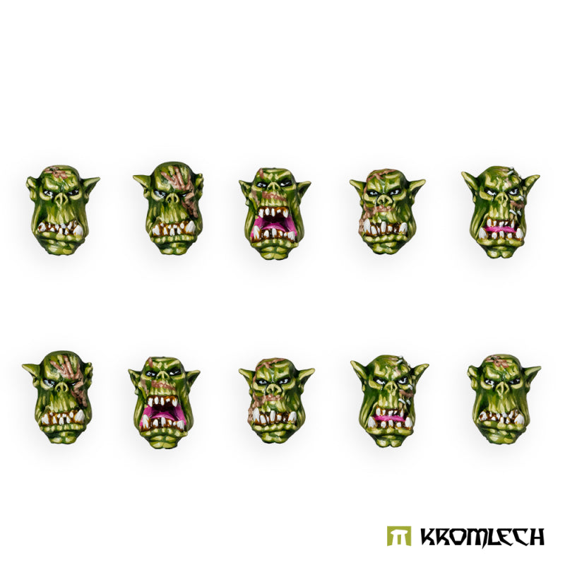 KROMLECH Orc Veteranz Heads