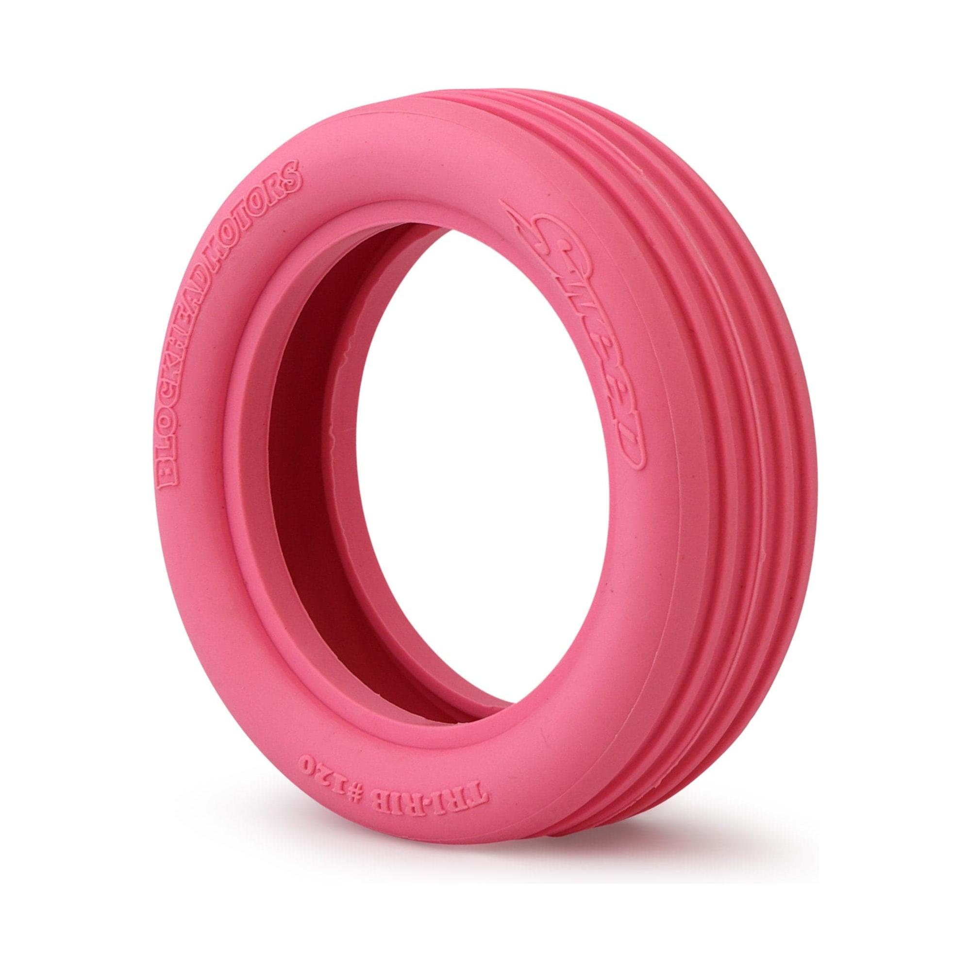 BLOCKHEAD MOTORS x SWEEP Pink 1/10 2.2" Tri-Rib 2WD Front Tyres 2pc