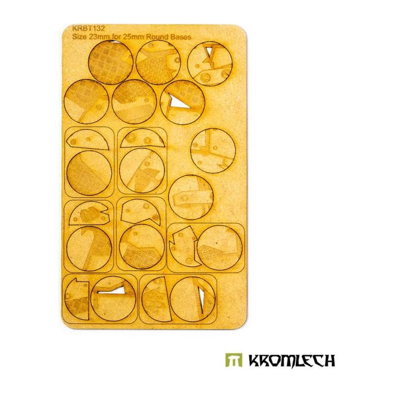 KROMLECH Orkenburg 25 mm Round Base Toppers