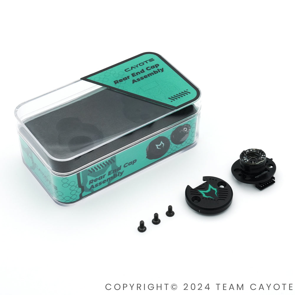 CAYOTE 1/10 CREST Stocki Motor Rear End Cap with Hall Sensor Board(10.5T-25.5T)