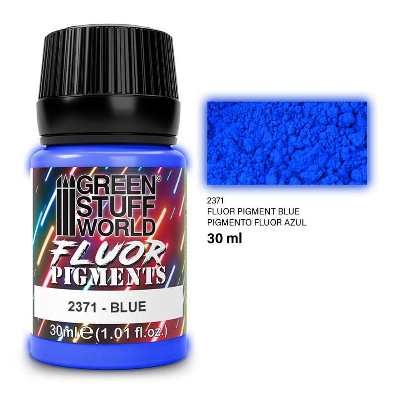 GREEN STUFF WORLD Pigment Fluor Blue 30ml