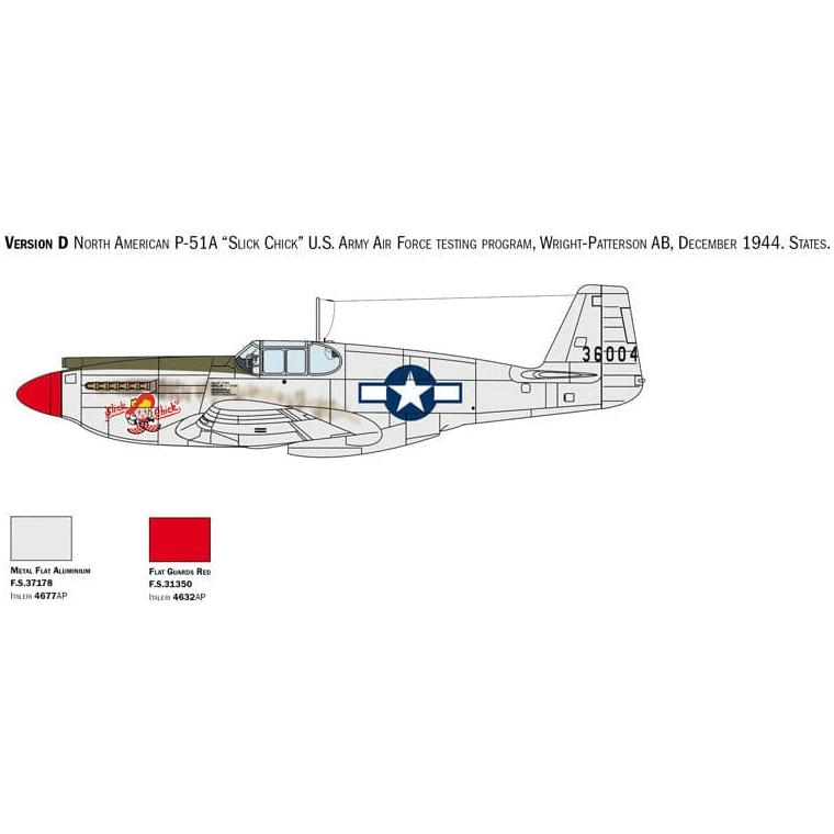 ITALERI 1/72 P-51A Mustang