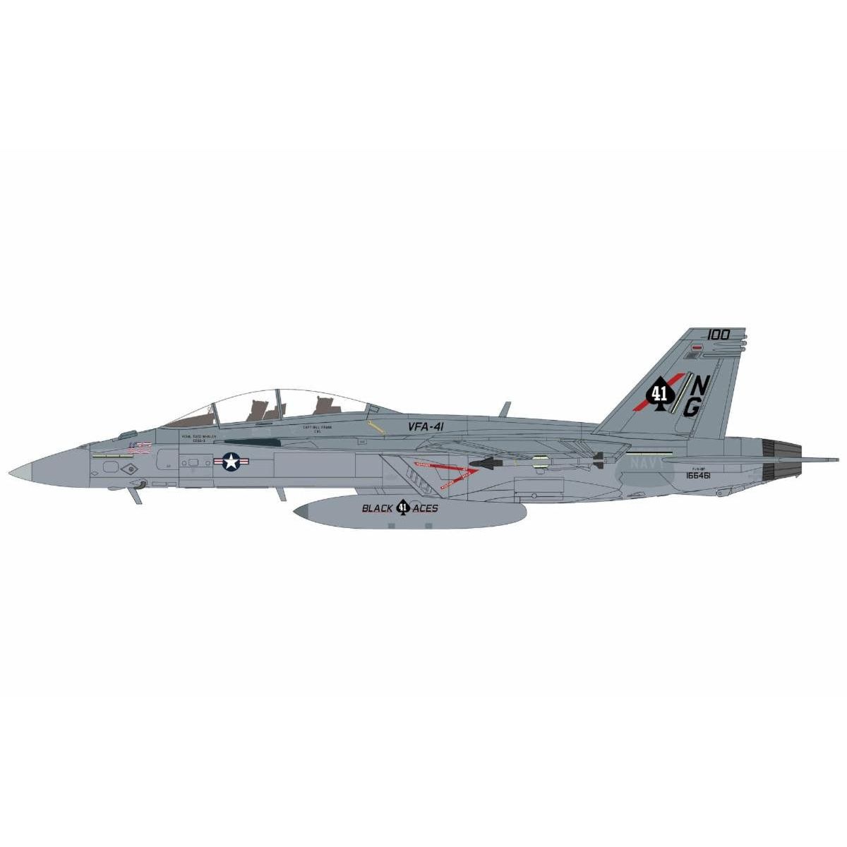HOBBY MASTER 1/72 F/A-18F 'Operation Epic Fury' 166461 VFA-41 USS Abraham Lincoln 2026