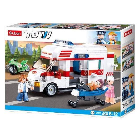 SLUBAN Town Ambulance 328pcs
