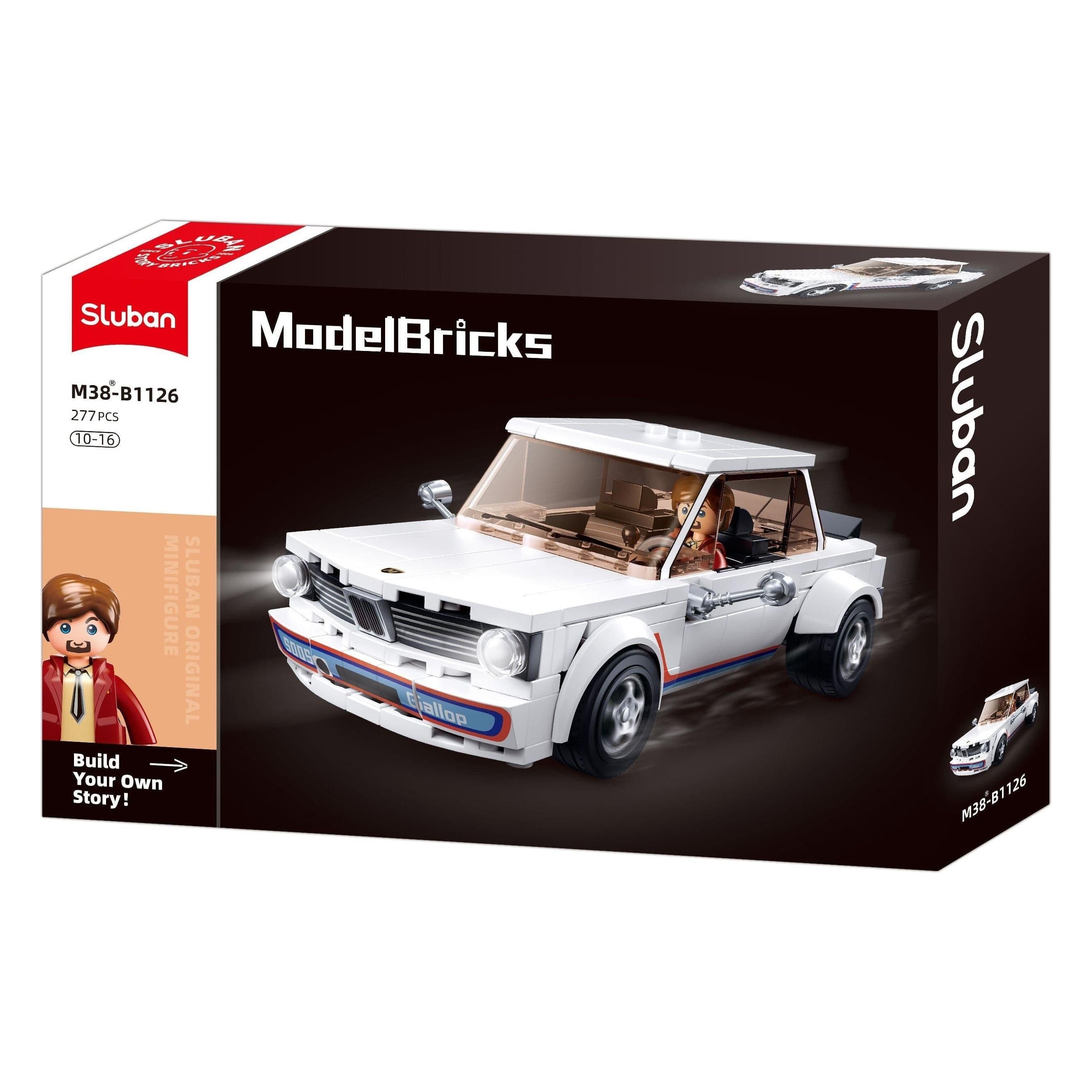 SLUBAN MB Classic Car BMW Scale 1/32 277pcs
