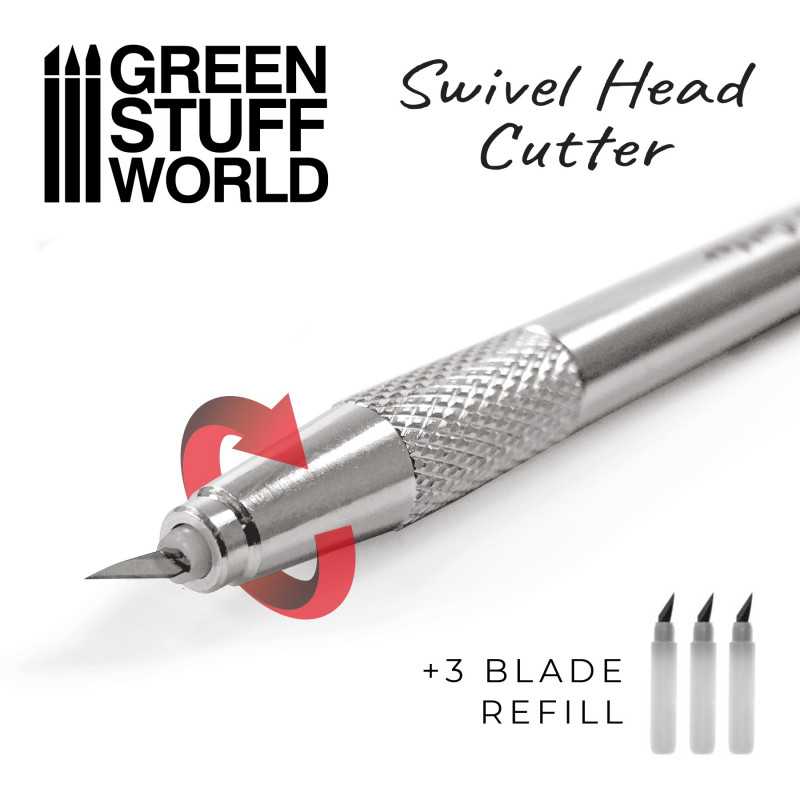 GREEN STUFF WORLD Metal Swivelhead HOBBY KNIFE