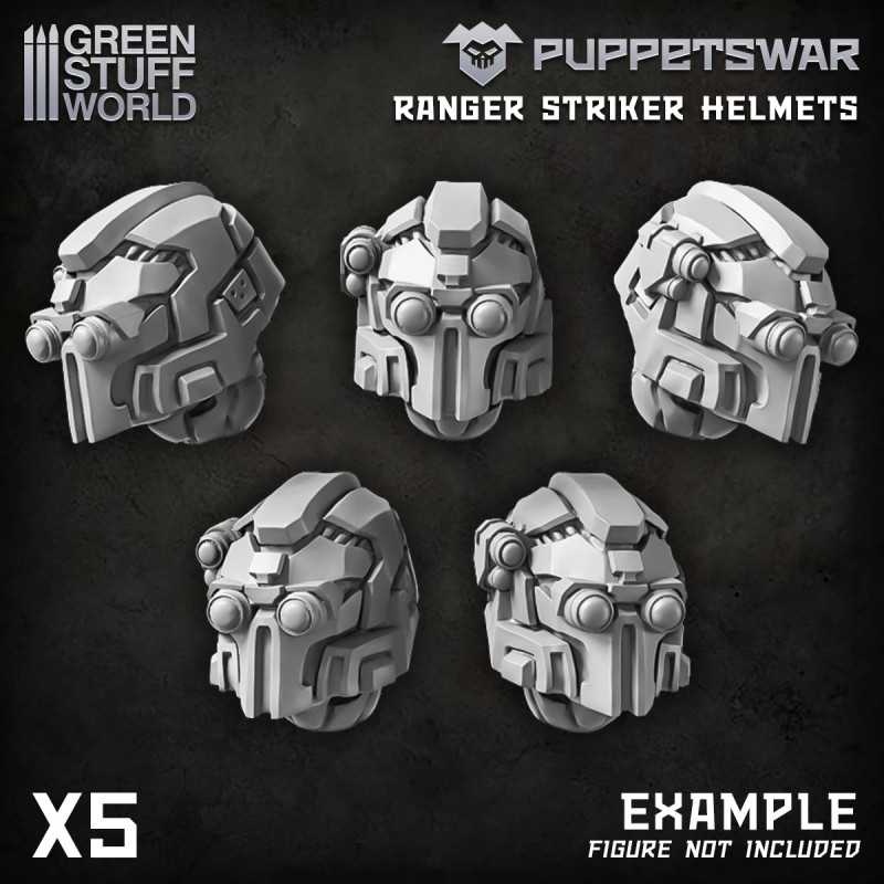 GREEN STUFF WORLD PuppetsWar - Ranger Striker Helmets
