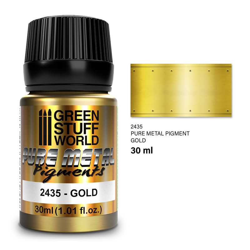 GREEN STUFF WORLD Pure Metal Pigments GOLD