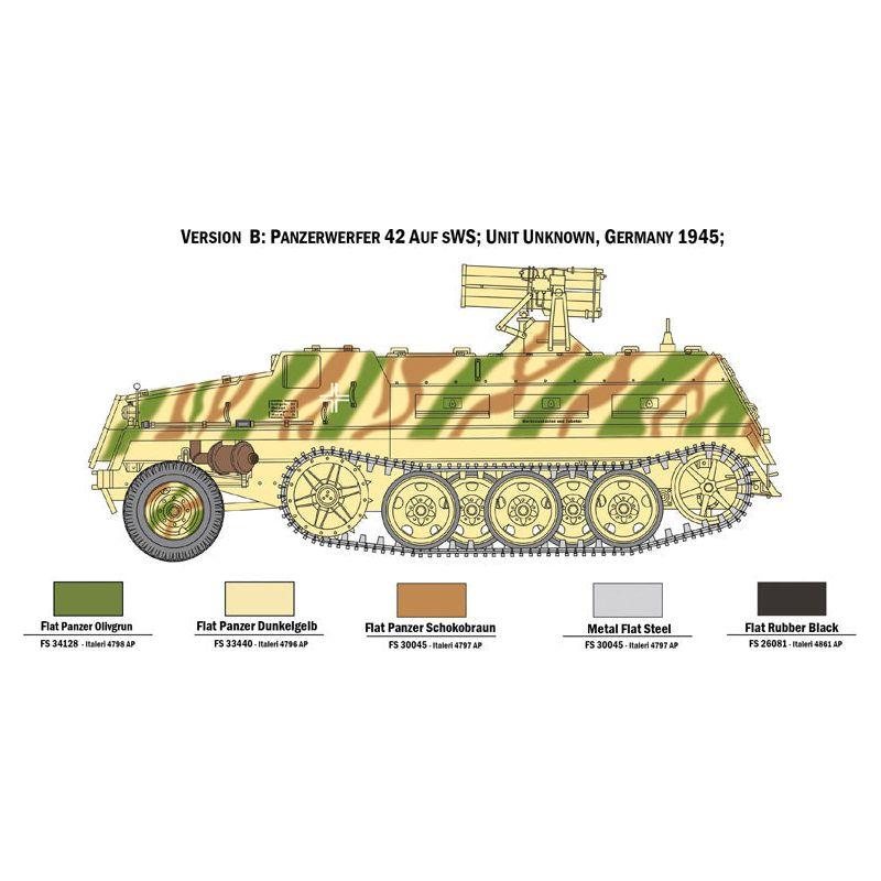 ITALERI 1/35 15cm Panzerwerfer 42 auf sWS