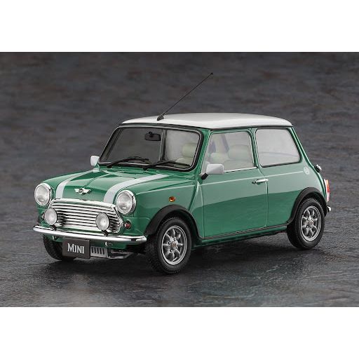 HASEGAWA 1/24 MINI COOPER HERITAGE COLLECTION "ALMOND GREEN" (1997)
