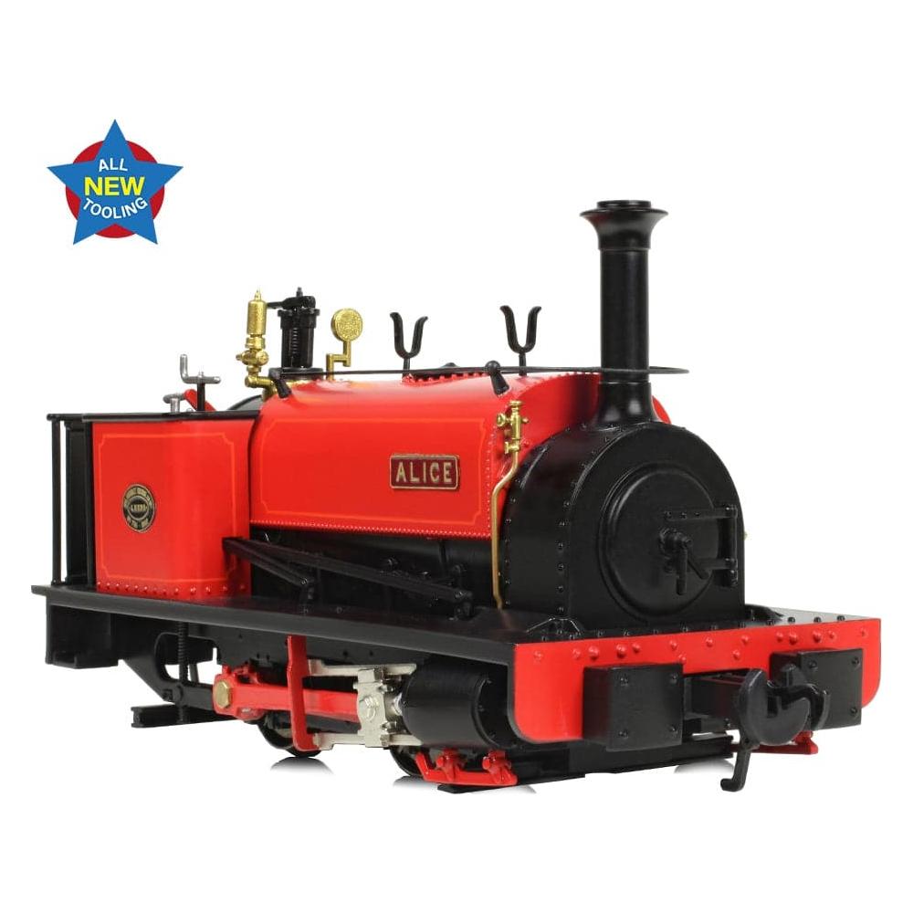 BACHMANN NARROW GAUGE NG7 Quarry Hunslet 0-4-0ST 'Alice' Dinorwic Quarry Red