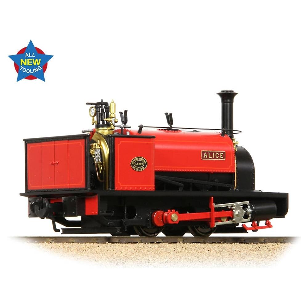 BACHMANN NARROW GAUGE NG7 Quarry Hunslet 0-4-0ST 'Alice' Dinorwic Quarry Red