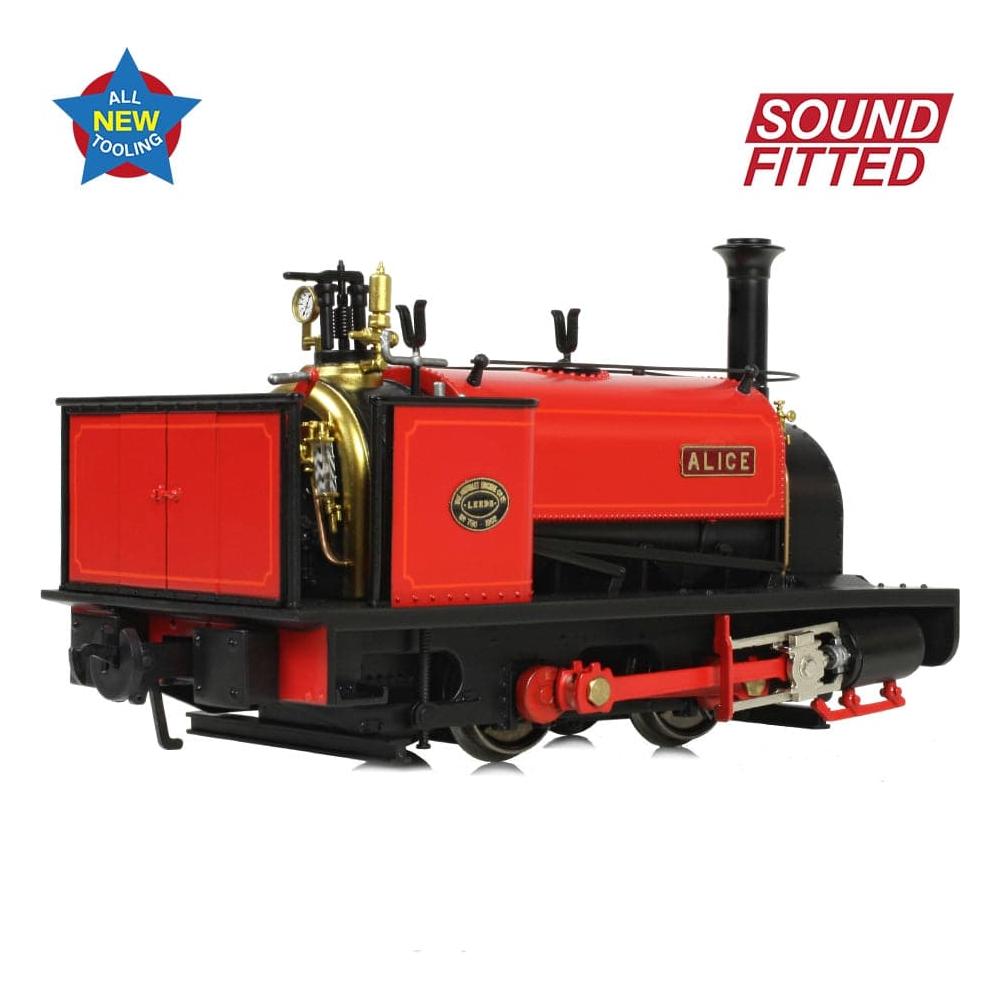 BACHMANN NARROW GAUGE NG7 Quarry Hunslet 0-4-0ST 'Alice' Dinorwic Quarry Red