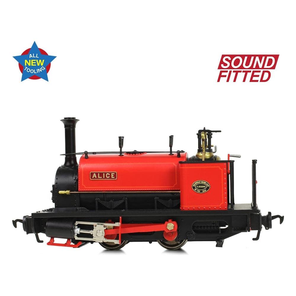 BACHMANN NARROW GAUGE NG7 Quarry Hunslet 0-4-0ST 'Alice' Dinorwic Quarry Red