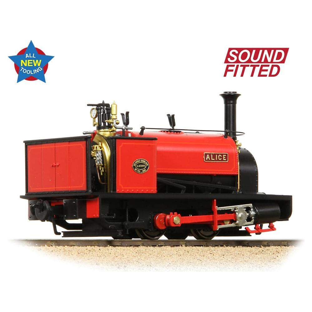 BACHMANN NARROW GAUGE NG7 Quarry Hunslet 0-4-0ST 'Alice' Dinorwic Quarry Red