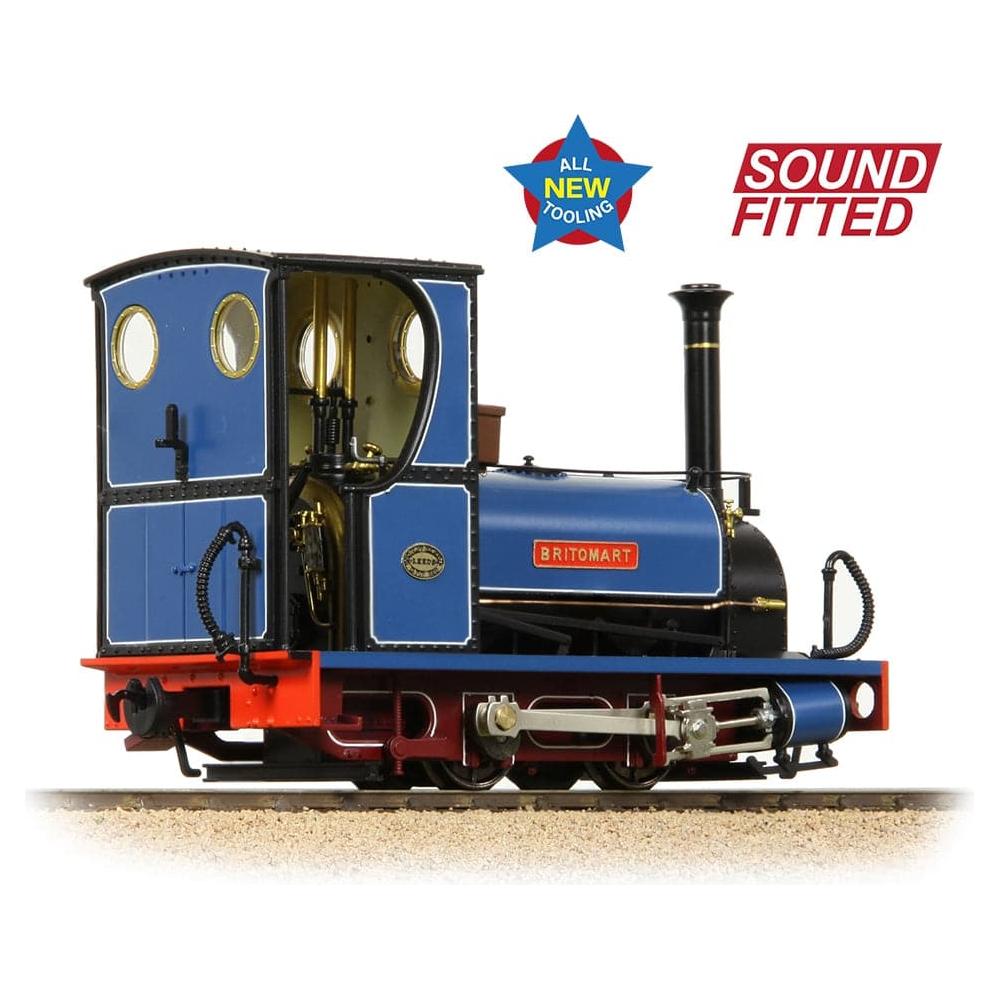 BACHMANN NARROW GAUGE NG7 Quarry Hunslet 0-4-0ST 'Britomart' Pen-yr-Orsedd Quarry Blue