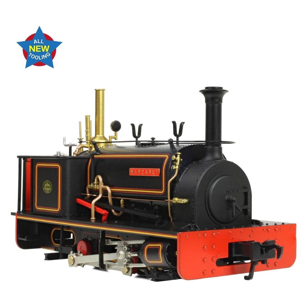 BACHMANN NARROW GAUGE NG7 Quarry Hunslet 0-4-0ST 'Margaret' Penrhyn Quarry Lined Black (Early)