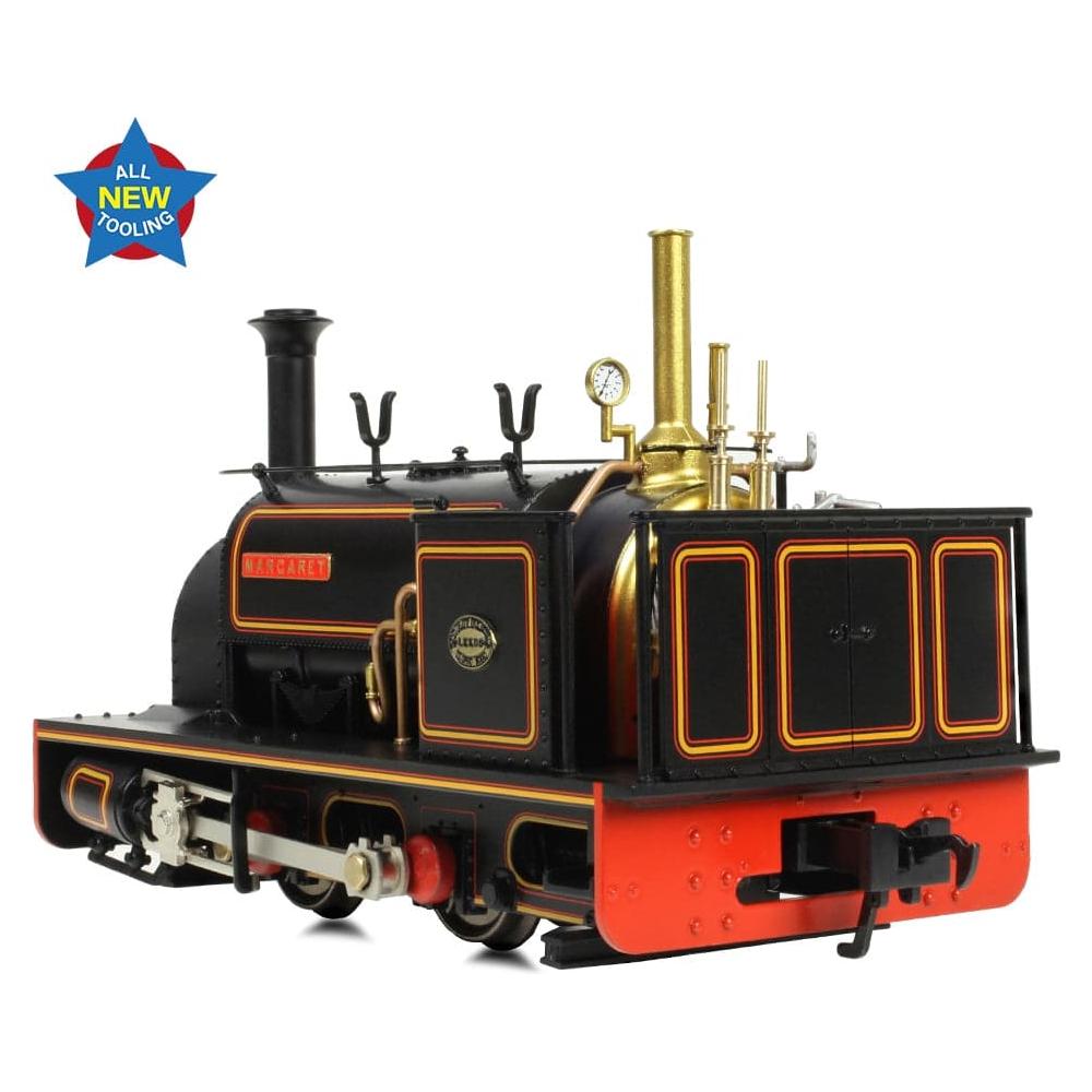 BACHMANN NARROW GAUGE NG7 Quarry Hunslet 0-4-0ST 'Margaret' Penrhyn Quarry Lined Black (Early)