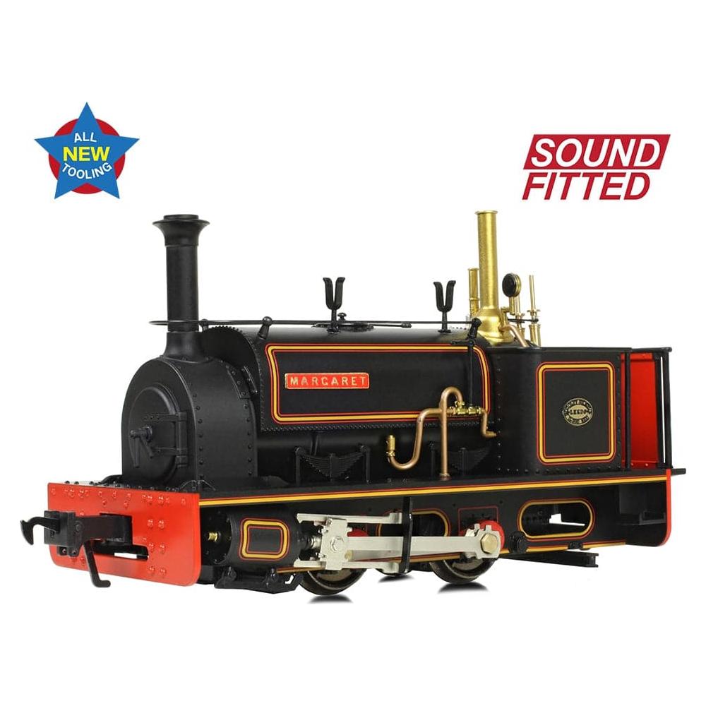 BACHMANN NARROW GAUGE NG7 Quarry Hunslet 0-4-0ST 'Margaret' Penrhyn Quarry Lined Black (Early)