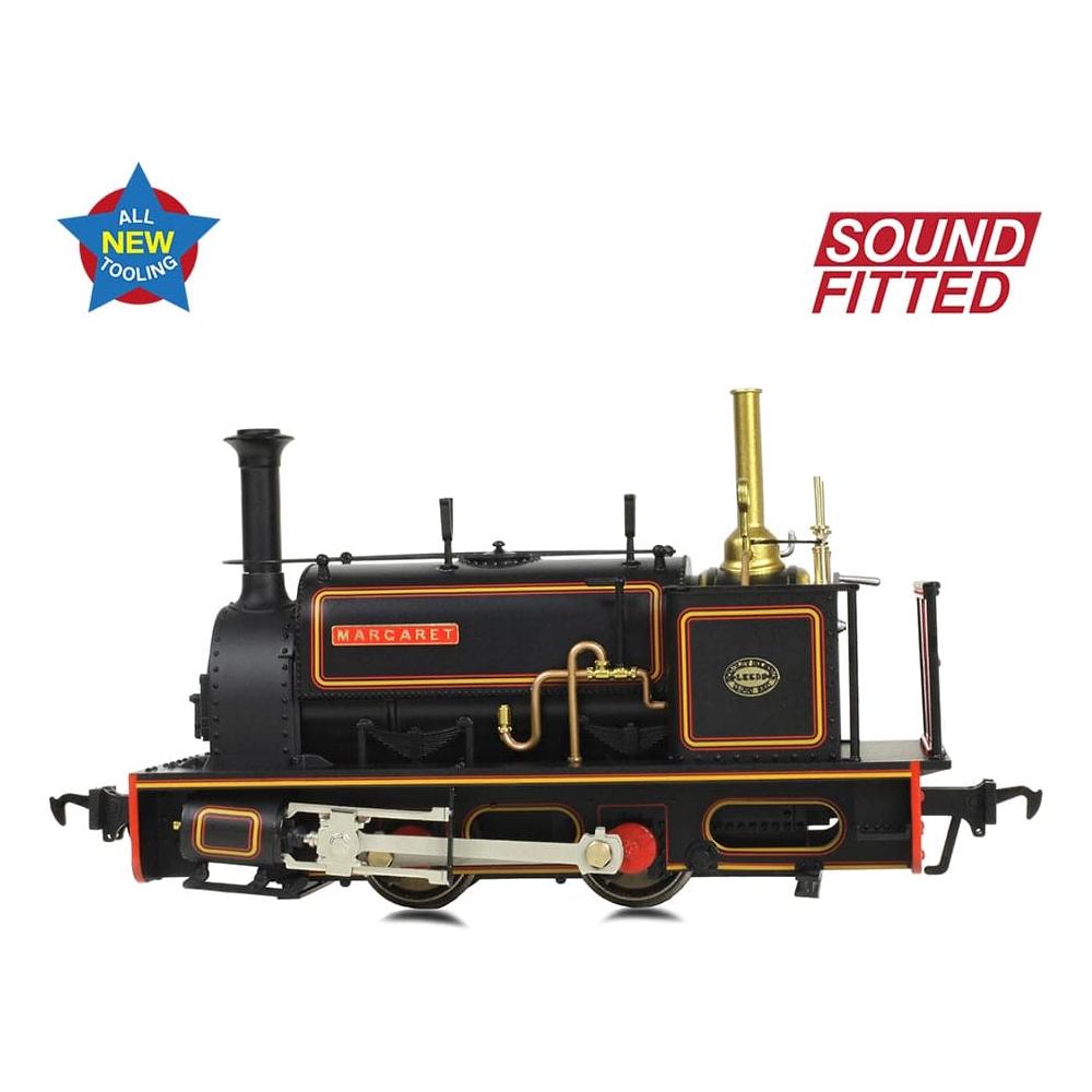 BACHMANN NARROW GAUGE NG7 Quarry Hunslet 0-4-0ST 'Margaret' Penrhyn Quarry Lined Black (Early)