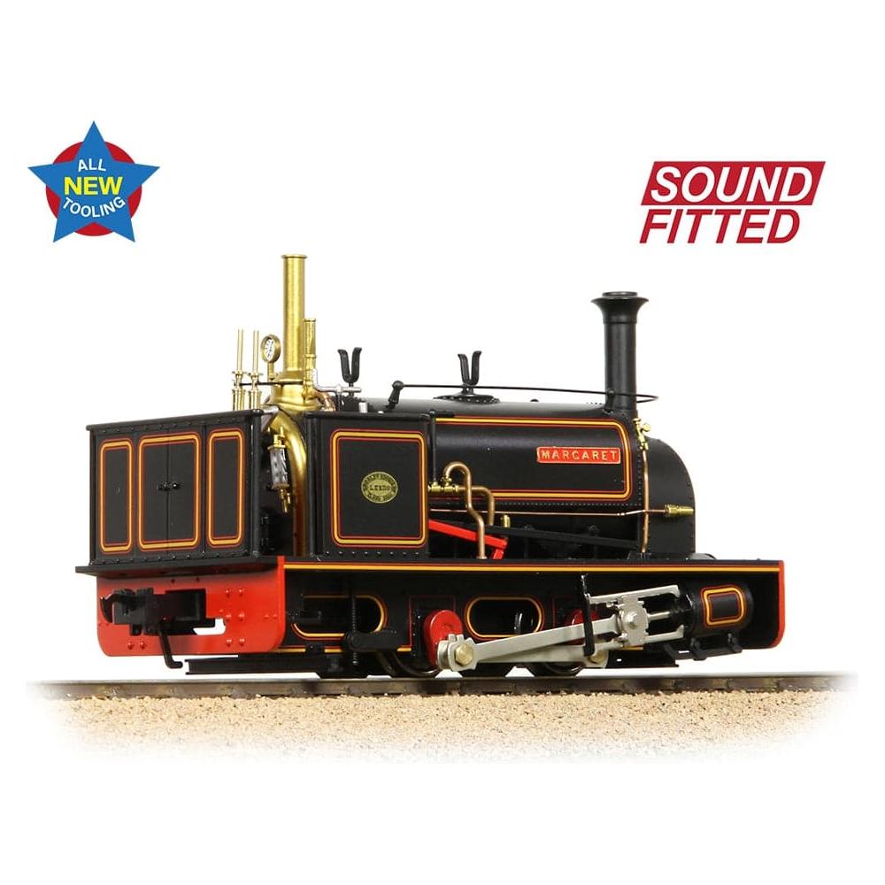 BACHMANN NARROW GAUGE NG7 Quarry Hunslet 0-4-0ST 'Margaret' Penrhyn Quarry Lined Black (Early)