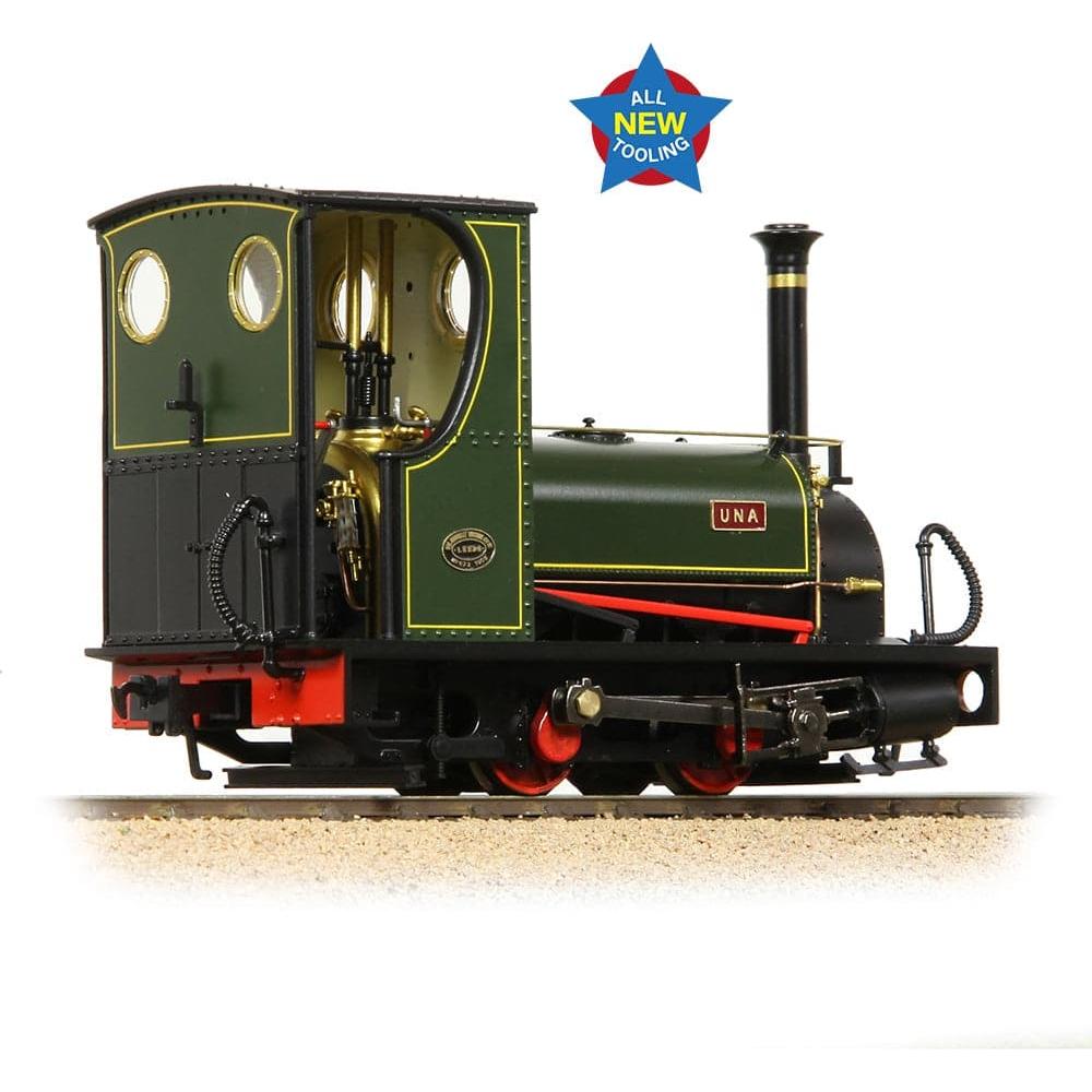 BACHMANN NARROW GAUGE NG7 Quarry Hunslet 0-4-0ST 'Una' Lined Green