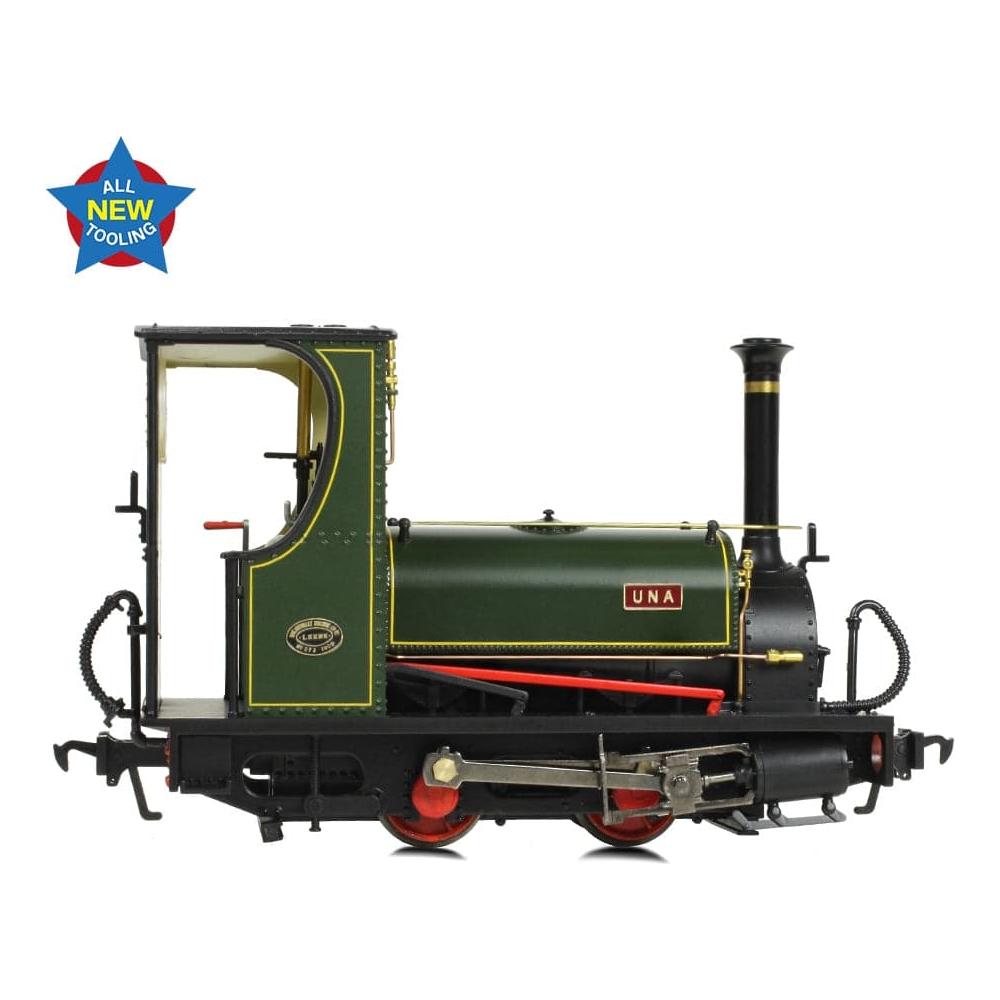 BACHMANN NARROW GAUGE NG7 Quarry Hunslet 0-4-0ST 'Una' Lined Green