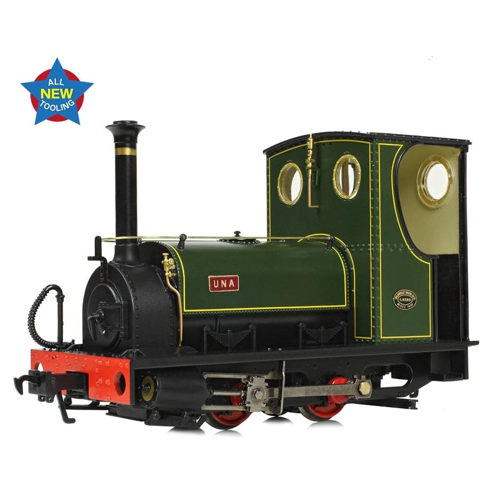 BACHMANN NARROW GAUGE NG7 Quarry Hunslet 0-4-0ST 'Una' Lined Green