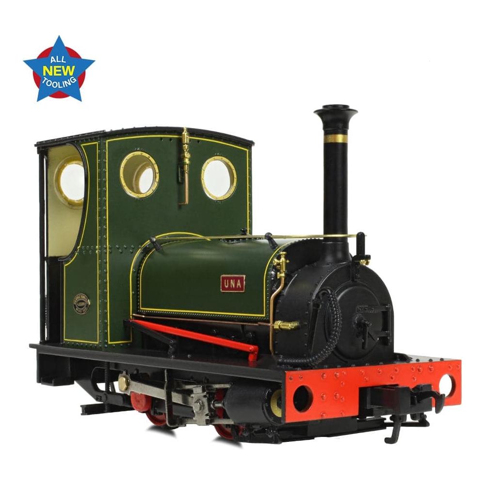 BACHMANN NARROW GAUGE NG7 Quarry Hunslet 0-4-0ST 'Una' Lined Green