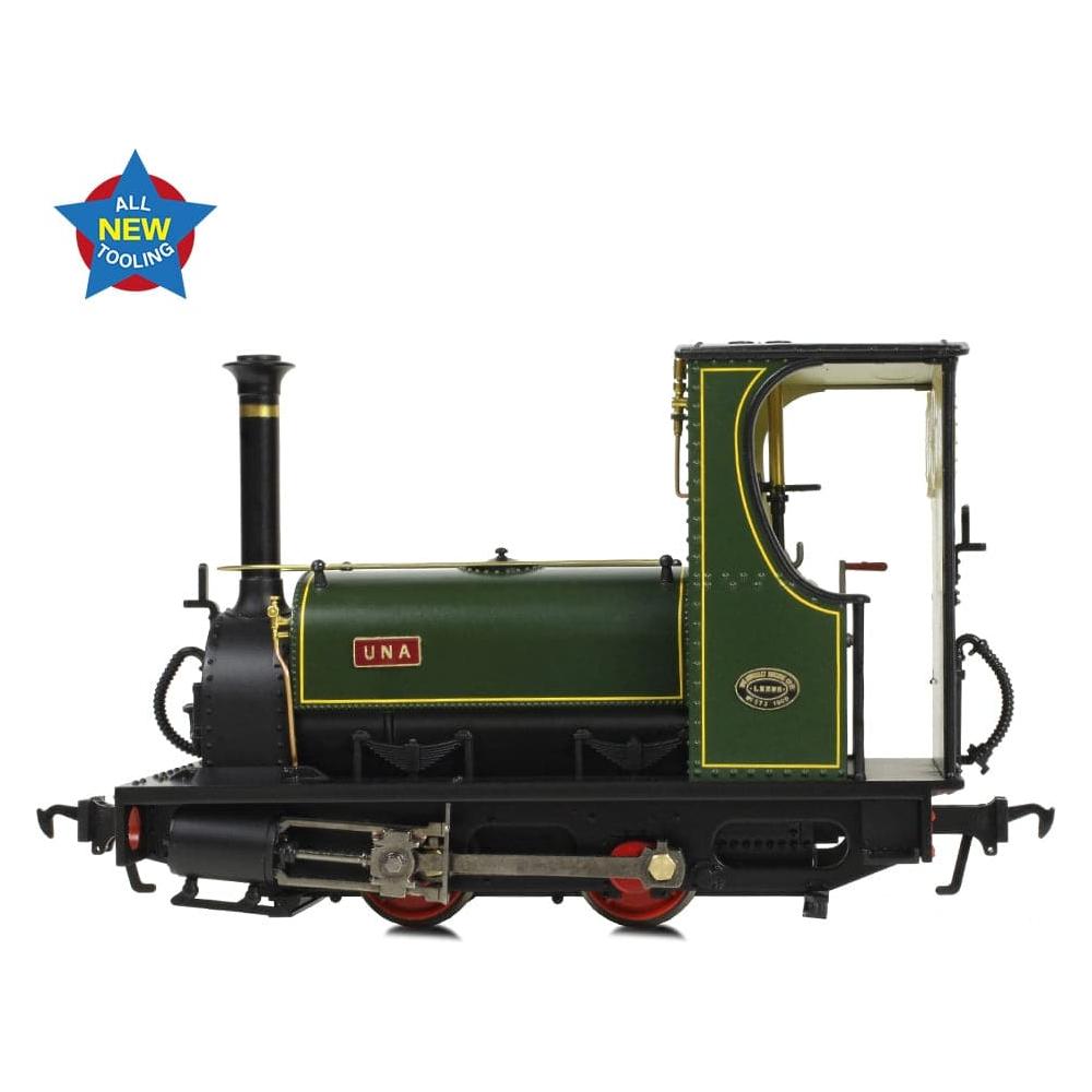 BACHMANN NARROW GAUGE NG7 Quarry Hunslet 0-4-0ST 'Una' Lined Green