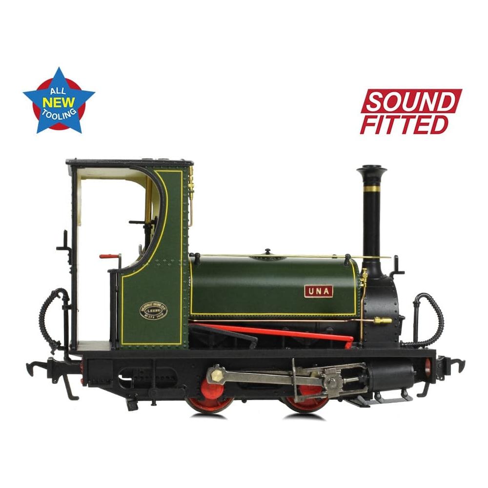 BACHMANN NARROW GAUGE NG7 Quarry Hunslet 0-4-0ST 'Una' Lined Green