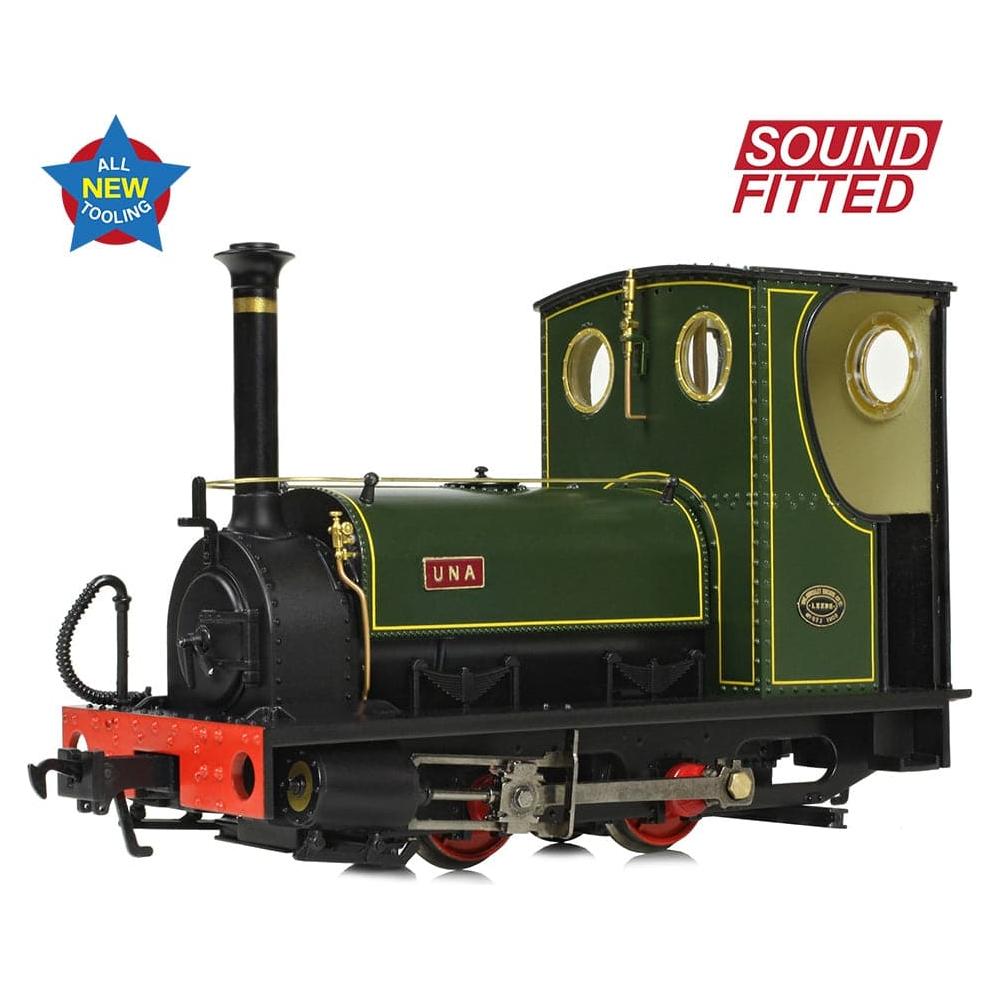BACHMANN NARROW GAUGE NG7 Quarry Hunslet 0-4-0ST 'Una' Lined Green