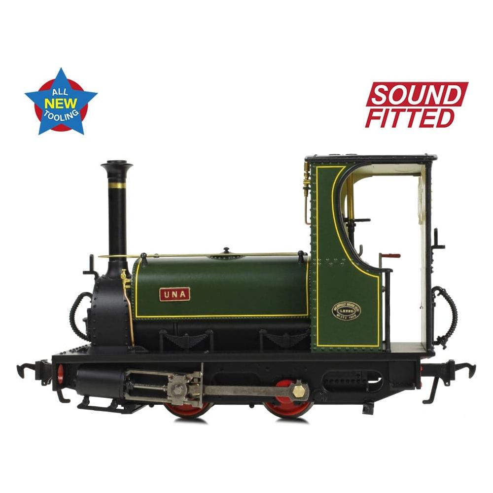 BACHMANN NARROW GAUGE NG7 Quarry Hunslet 0-4-0ST 'Una' Lined Green