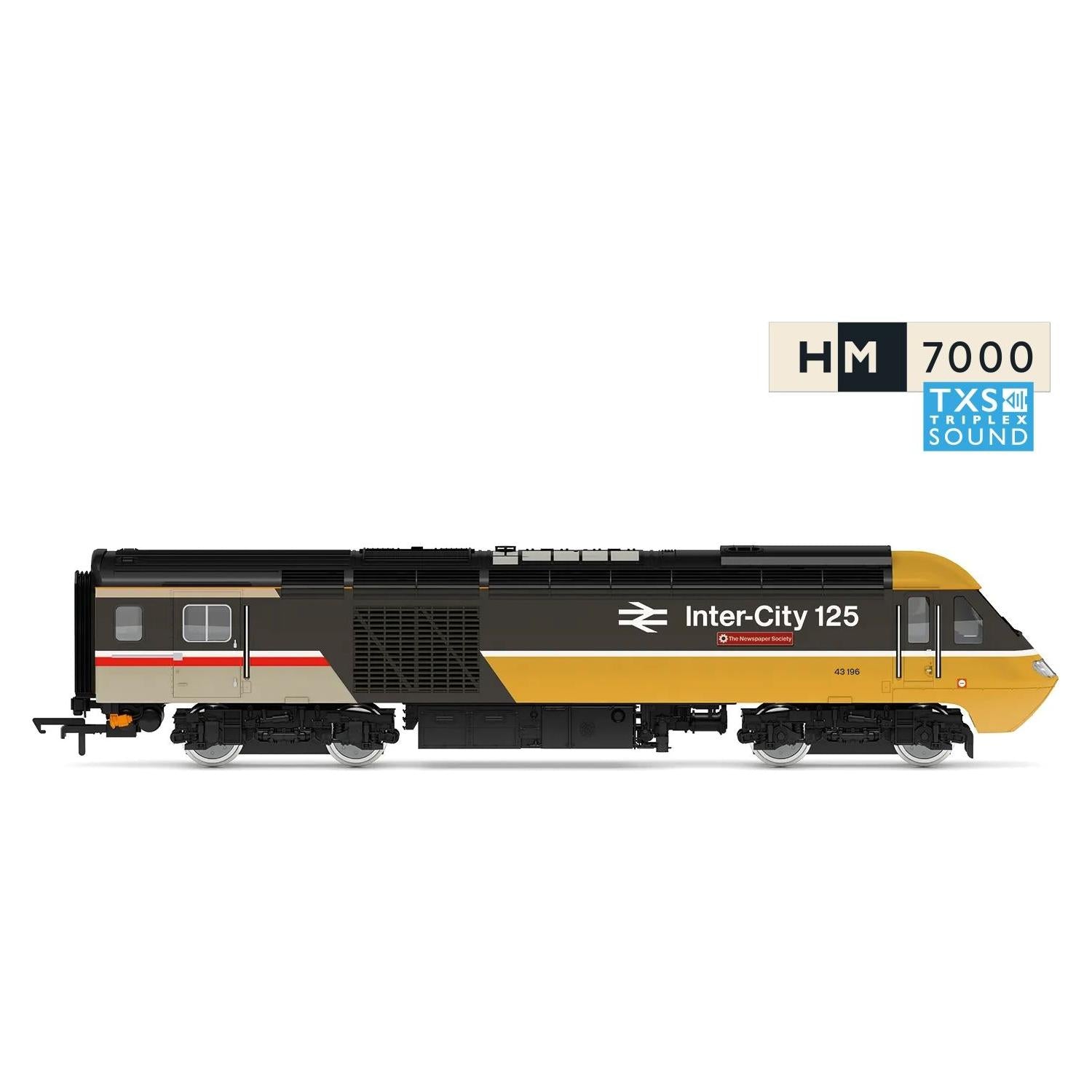 HORNBY OO BR, InterCity Executive Class 43 HST Train Pack - Era 7 (Sound Fitted)