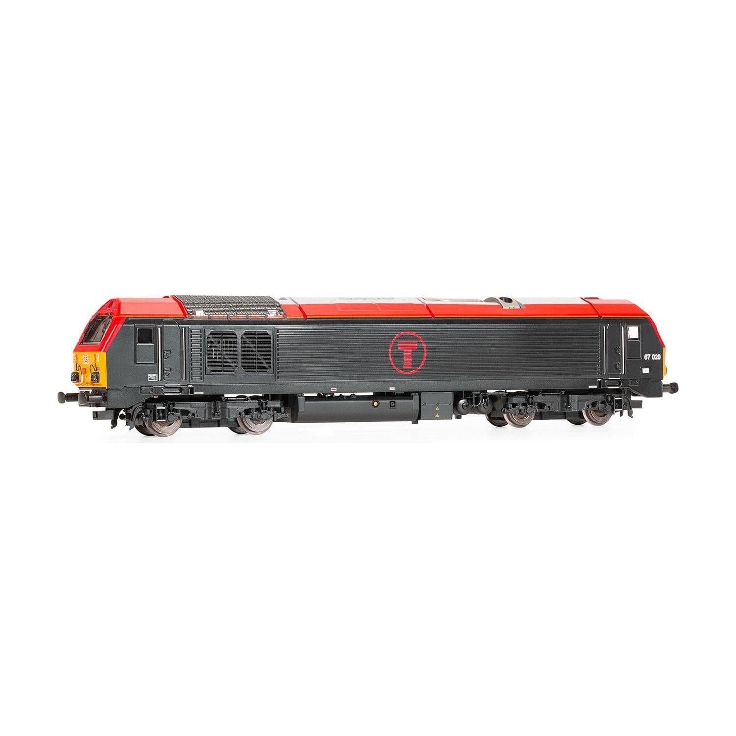 HORNBY OO TRANSPORT FOR WALES, CLASS 67, BO-BO, 67025 - ERA 11