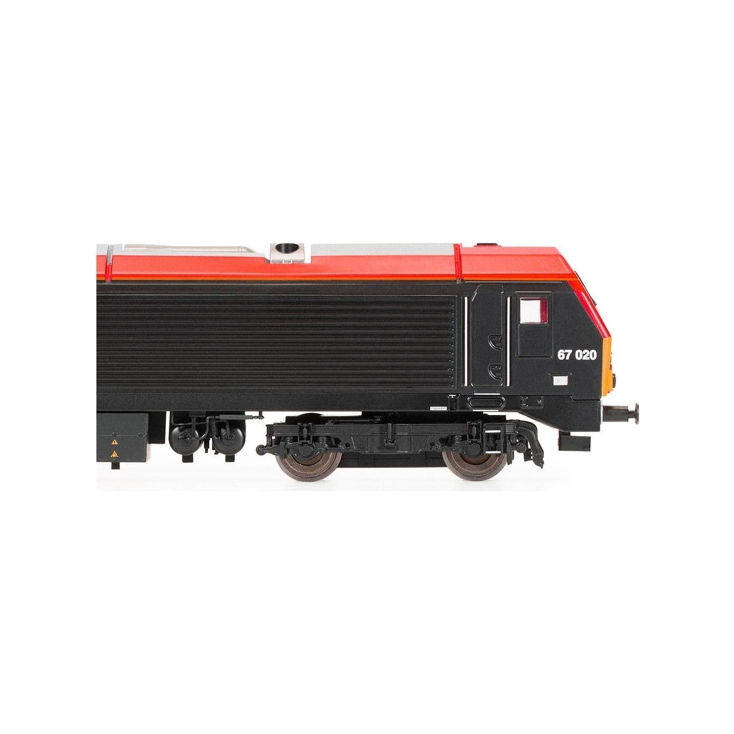 HORNBY OO TRANSPORT FOR WALES, CLASS 67, BO-BO, 67025 - ERA 11