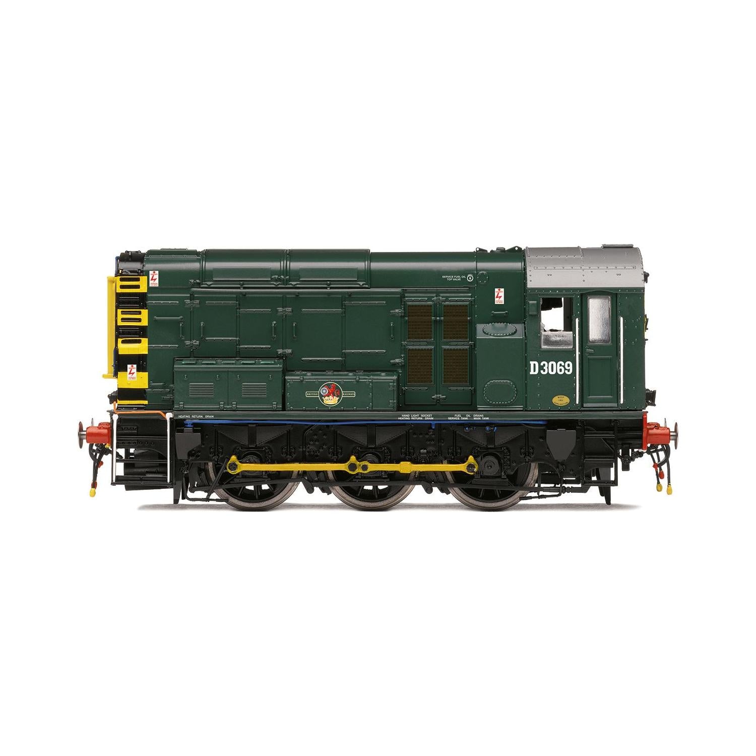 HORNBY OO BR, Class 08, 0-6-0, D3069 - Era 5 (Sound Fitted)