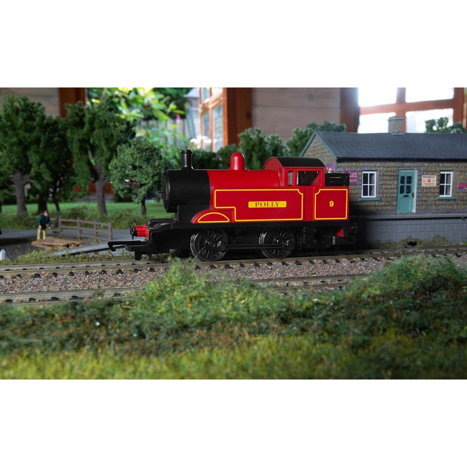 HORNBY OO 70TH: WESTWOOD, 0-4-0, NO. 9 'POLLY' (RED) - LIMITED EDITION