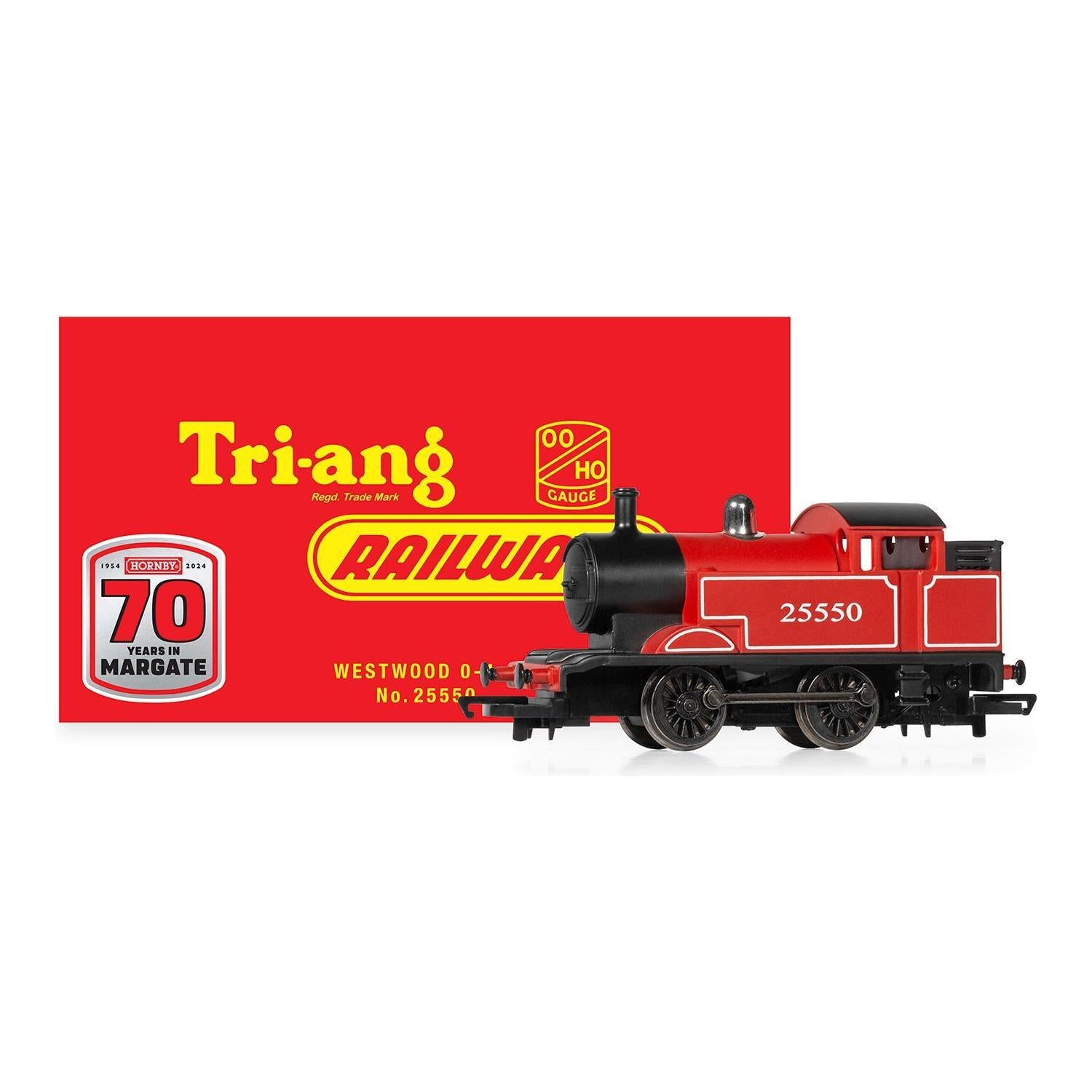 HORNBY OO 70TH: WESTWOOD, 0-4-0, 25550 - LIMITED EDITION
