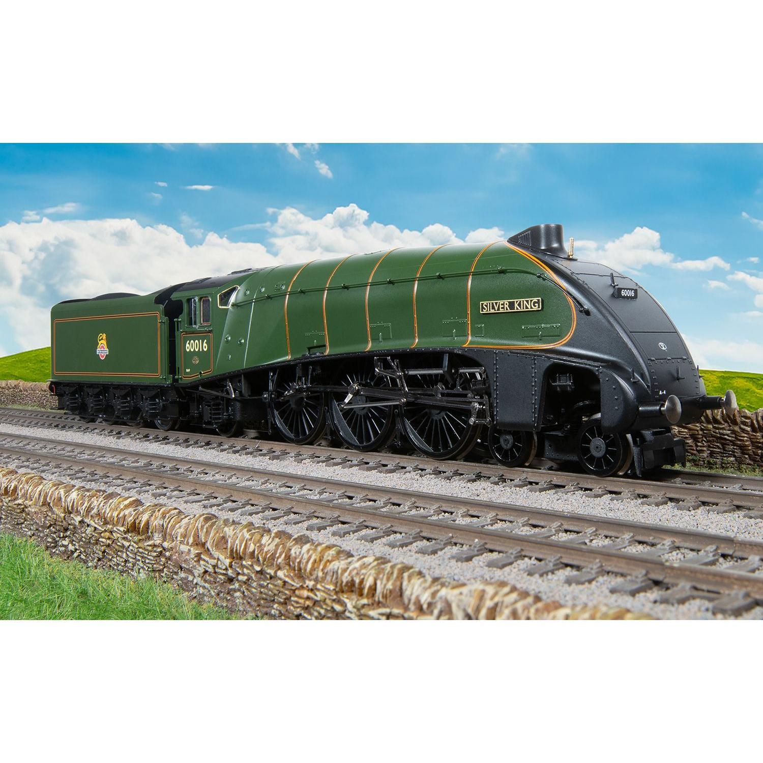 HORNBY OO DUBLO BR, A4 CLASS, 4-6-2, 60016 'SILVER KING' - ERA 4