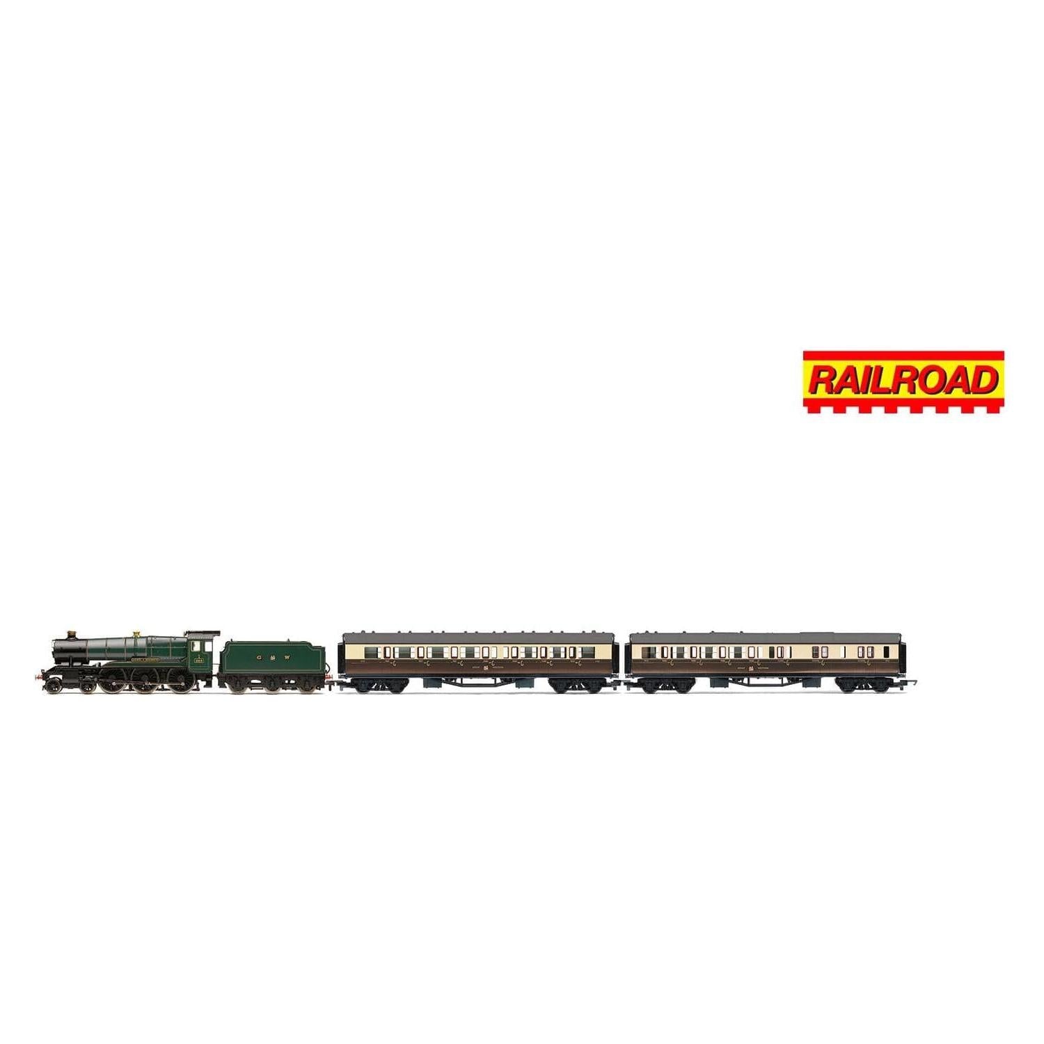 HORNBY OO RailRoad GWR, Class 1000, 'County of Merioneth' Train Pack - Era 3